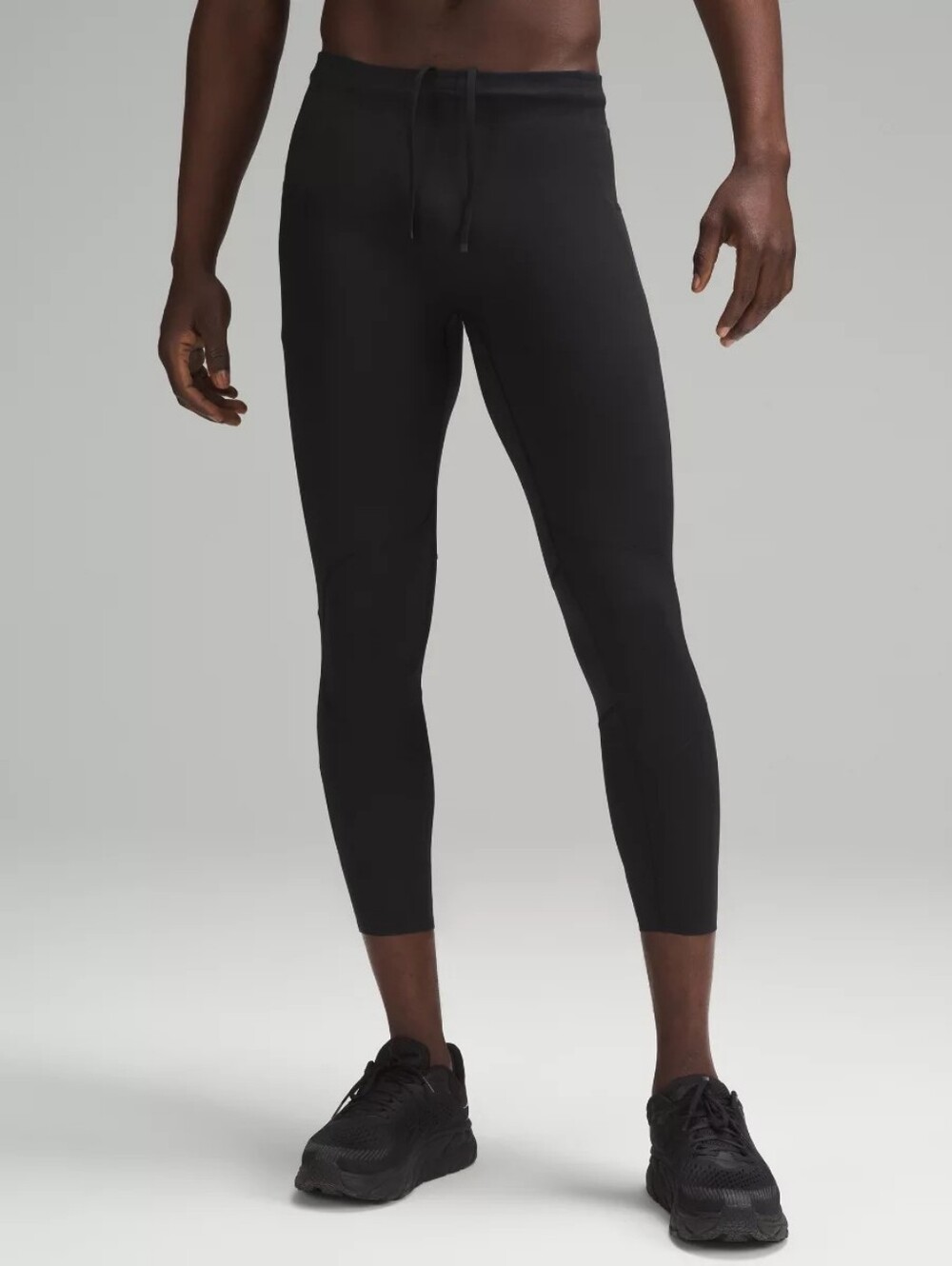 Lululemon Surge Tight 22" Running Hiking Climbing Beach Large Black Football